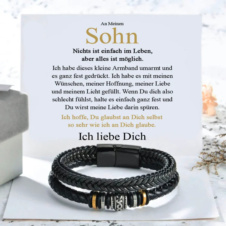 An Meinen Sohn Armband - Ich Hoffe, Du Glaubst Immer An Dich Selbst