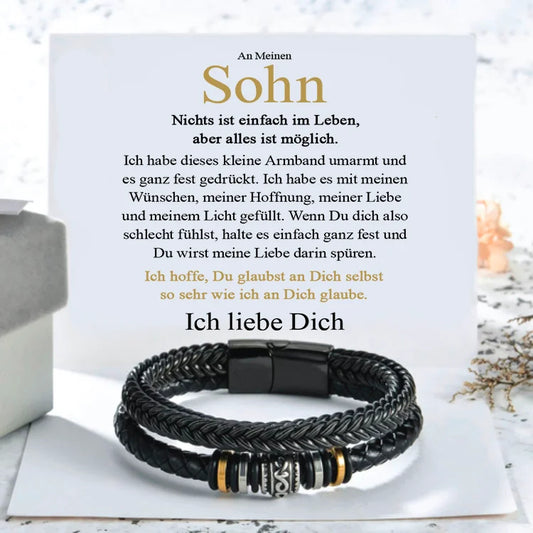An Meinen Sohn Armband - Ich Hoffe, Du Glaubst Immer An Dich Selbst